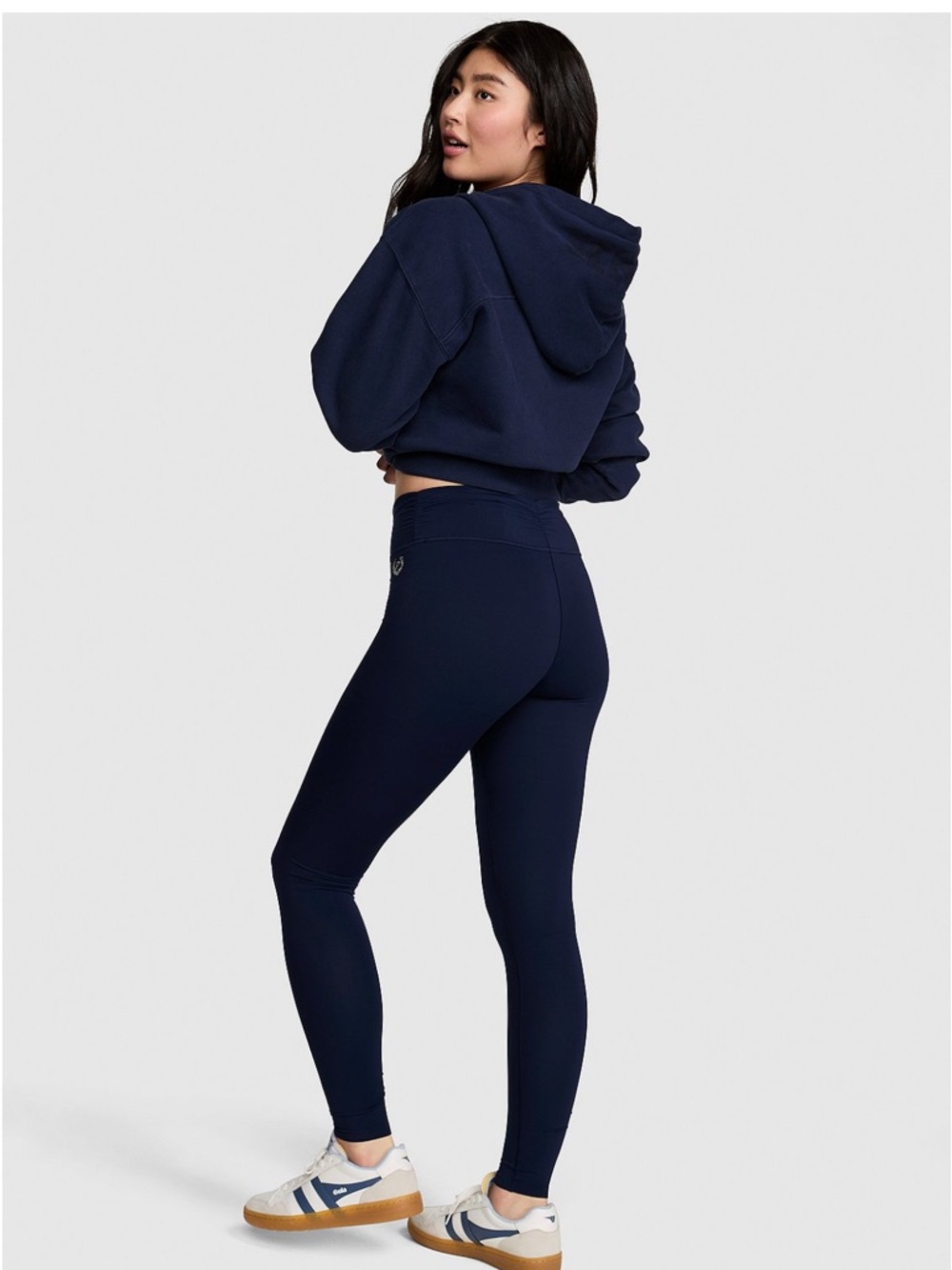 PINK Victoria's Secret Navy High-Waist Leggings